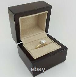 0.78 ct Antique Art Deco 14k Old European Solitaire Diamond Engagement Ring GIA