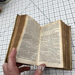 1683 Vetus Testamentum Graecum Old Greek Testament Bible Antique Vintage Book