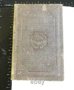 1853 German Methodist Tract Society Antique Vintage old book