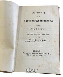 1853 German Methodist Tract Society Antique Vintage old book