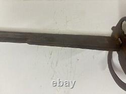 1900 Saber Sabre Shamshir Tulwar Sword Antique Vintage Old Collectible