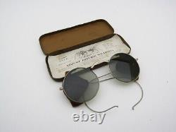 1910 Willson A1 Antique Vintage Aviator Racer Car Racing Goggles Old Motorcycle