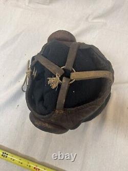 1920 Antique Vintage Leather Boxing Headgear Head Harness Vintage Old Fighting