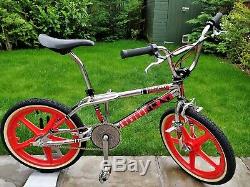 1988 SKYWAY STREET BEAT II Replica MAG Wheels Old School BMX Bike GT HARO RETRO