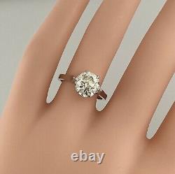 1.55 ct Vintage Antique Old European Cut Diamond Engagement Ring In Platinum