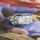 1.60ct Art Deco Vintage Old European Cut Cz Sapphire Women's Antique Ring