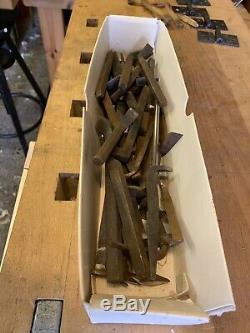 41 Cutter iron blade Router, Different Sizes Old Vintage Antique Plane