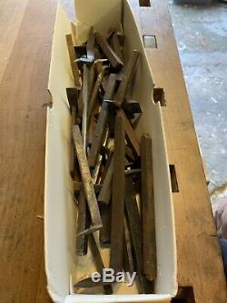 41 Cutter iron blade Router, Different Sizes Old Vintage Antique Plane
