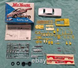 51 year old MPC Mr Norm's 1969 Grand Spaulding Dodge Charger FUNNY CAR unbuilt