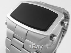 70s 1970s Old Vintage Style LED LCD DIGITAL Rare Retro Mens Watch 12 & 24 hour W