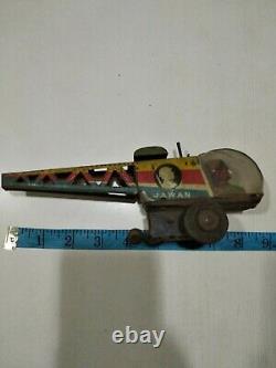 ANTIQUE VINTAGE TIN TOY rare OLD India Jai Jawan Helicopter WIND UP