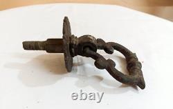 Ancient Entrance Brass Big Bungalow Door Handle Pull Knob Antique Vintage Old G6