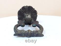 Ancient Entrance Brass Big Bungalow Door Handle Pull Knob Antique Vintage Old G6