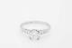 Antique 1920s $6000 1.10ct Old Cut Diamond Platinum Wedding Ring Nice