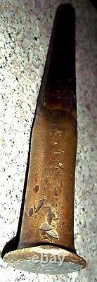 Antique Extremely Old Egyptian Stone Carving Chisel, Meteorite Blade