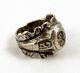 Antique Old Dagestan Ring Caucasus High-grade Silver Ring Jewelry Us Sz 9.50