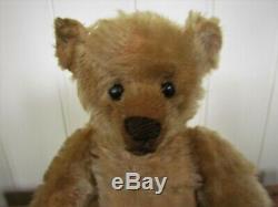 Antique Old Mohair Steiff Teddy Bear 12 Inches, Buzz