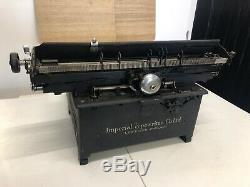 Antique Old Vintage 1920's 1930's Imperial Typewriter Model 50 Collectible