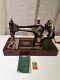 Antique Old Vintage Hand Crank Singer Sewing Machine Model 28k (y8447003)
