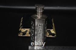 Antique Old Vintage Mix Silver Perfume Oil Container Bottle Circa 19th Century
