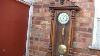 Antique Old Vintage Vienna Movement For Wall Clock With Key Pendulum See Video
