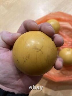 Antique, Old-Vintage, soviet-Big, Bakelite-plastic-Balls-set 14.3,200kg