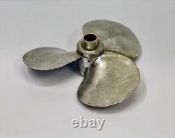 Antique Original Nautical Boat Vintage Old Aluminum Polish Marine Ship Propeller