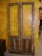 Antique Pair Carved Mexican Old Doors-vintage-primitive-rustic-wood-44x86 In