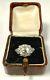 Antique Platinum Art Deco Old Mine Cut 2.29 Ctw Diamond Engagement Ring