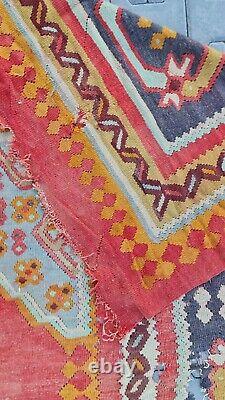 Antique Rug, Hand knotted rug, vintage rug, Old Rug, Oversized Rug, 12x13 rug