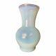 Antique Small Opal Crystal Vase Soap Bubble White Rare 10cm Old 19th