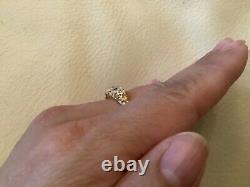 Antique Victorian 18K 5 Stone Old European Cut Old Mine Cut 2 carat Diamond Ring