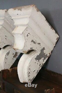 Antique Vintage Corbels Architectural Salvage White Kitchen Farmhouse Decor Old