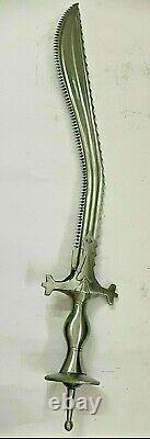 Antique Vintage DAMASCUS KHUKHRI Strong Handmade Old Rare Sword Collectible