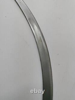 Antique Vintage Damascus Curved Sword Carbon Steel Handmade Old Rare Collectible
