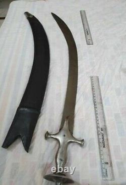 Antique Vintage Folad Damascus Sword Old Collectible Period Piece Dagger