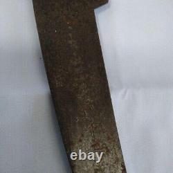 Antique Vintage Japanese Old Long Hand saw Carpentry tool Single edge Used #9