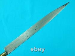Antique Vintage Old African Africa Hunting / Fighting Knife