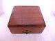 Antique Vintage Old Decorative Teak Wood Wooden Jewellery Jewelry Jewel Box B3