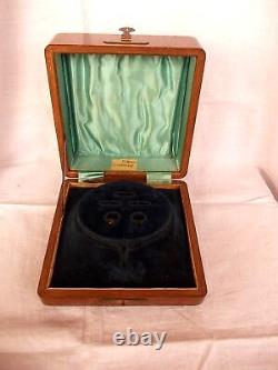 Antique Vintage Old Decorative Teak Wood Wooden Jewellery Jewelry Jewel Box b3