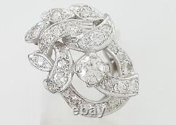 Antique Vintage Old European Cut Diamond Ring 1.12 ct