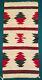 Antique Vintage Old Navajo Saddle Blanket Rug Native American (b)