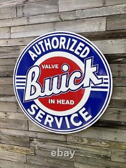 Antique Vintage Old Style Buick Sign