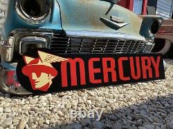 Antique Vintage Old Style Mercury Auto Sign