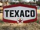 Antique Vintage Old Style Texaco Motor Oil Gas Sign