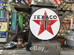 Antique Vintage Old Style Texaco Sign 24