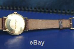 Antique Vintage Old Swiss Made 18k Gold Omega De Ville Wrist Watch