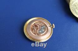 Antique Vintage Old Swiss Made 18k Gold Omega De Ville Wrist Watch