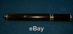Antique Vintage Old Wooden 8 Key Irish Cocus Flute Blackman London