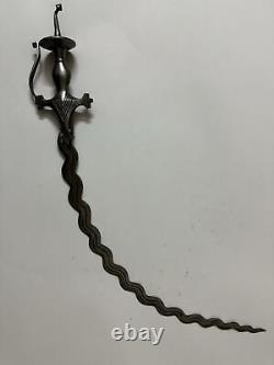 Antique Vintage Snake Nagni Curved Sword Handmade Old Rare Collectible